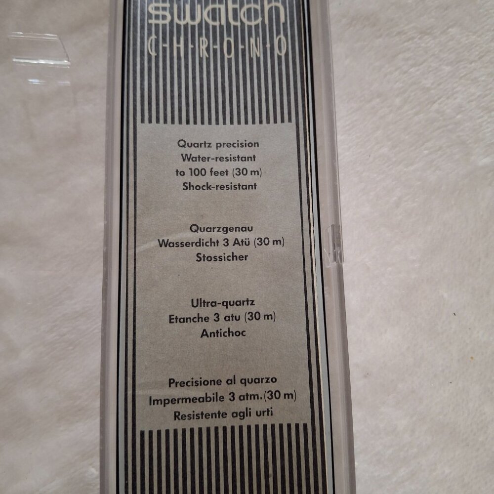 RARE Swatch Vintage Chrono Watch - Picture 3 of 11